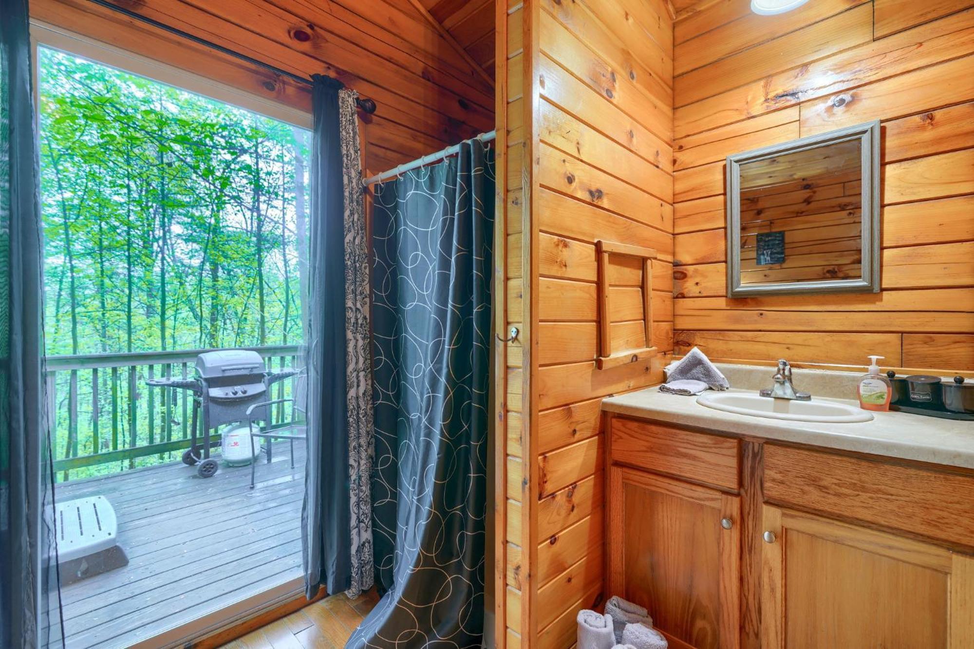 Blue Rose Cabins - Wildwoods Cabin Logan Esterno foto